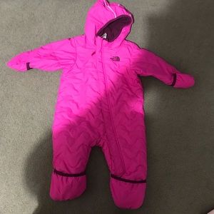 Infant north face snow suit